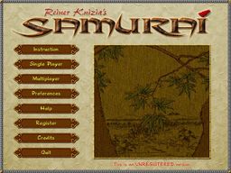 Logo: Reiner Knizia's Samurai