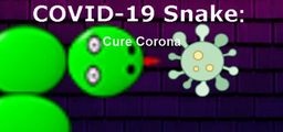 Logo: COVID-19 Snake: Cure Corona