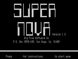 Logo: Super Nova