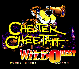 Logo: Chester Cheetah: Wild Wild Quest
