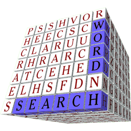 Logo: Word Search Cubes