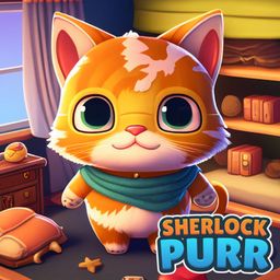 Logo: Sherlock Purr