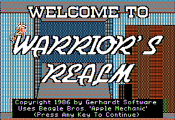 Logo: Warrior's Realm