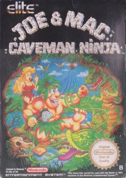Logo: Joe & Mac: Caveman Ninja