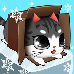 Logo: Kitty in the Box