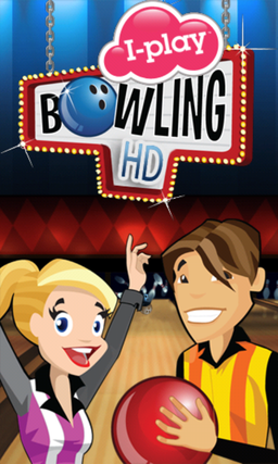 Logo: I-play 3D Bowling