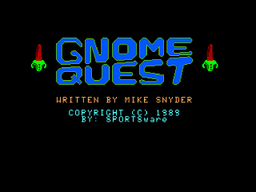 Logo: Gnome Quest