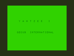 Logo: Yahtzee I