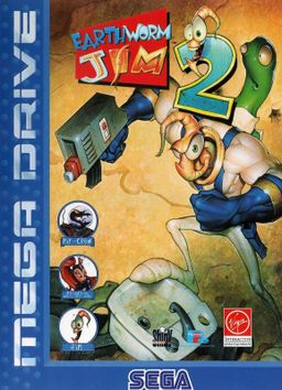Logo: Earthworm Jim 2