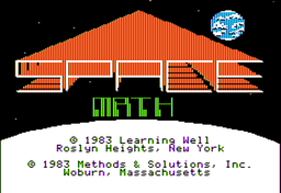 Logo: Space Math