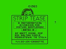 Logo: Strip Tease