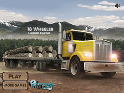 Logo: 18 Wheeler Lumber Cargo