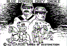 Logo: Blue Powder Grey Smoke