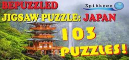 Logo: Bepuzzled Jigsaw Puzzle: Japan