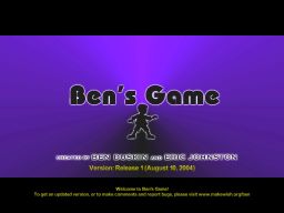 Logo: Ben's Game