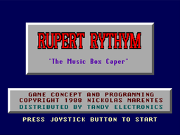 Logo: Rupert Rythym: The Music Box Caper