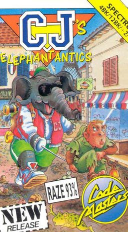 Logo: CJ's Elephant Antics