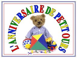 Logo: P. B. Bear's Birthday Party