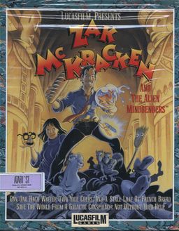Logo: Zak McKracken and the Alien Mindbenders