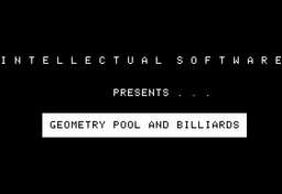 Logo: Geometry Pool and Billiards