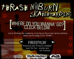 Logo: Thrash N' Burn Skateboarding