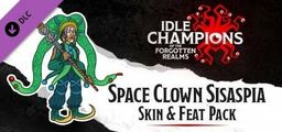 Logo: Idle Champions of the Forgotten Realms: Space Clown Sisaspia Skin & Feat Pack