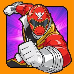 Logo: Saban's Power Rangers: Super Megaforce