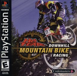 Logo: No Fear Downhill Mountain Bike Racing