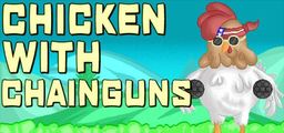 Logo: Chicken with Chainguns