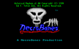 Logo: Asteroid Mayhem