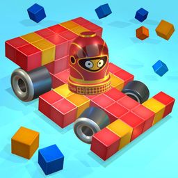 Logo: Blocky Racing