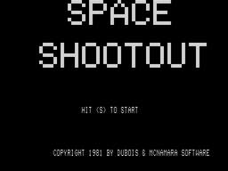 Logo: Space Shootout