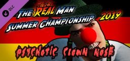 Logo: The Real Man Summer Championship 2019: Psychotic Clown Nose