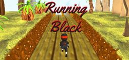 Logo: Running Black