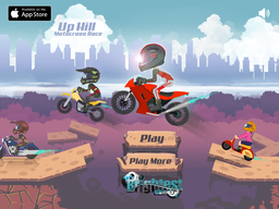 Logo: Up Hill Motocross Race