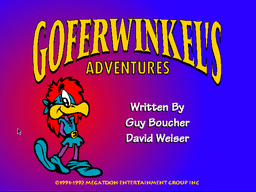 Logo: Goferwinkel's Adventures: The Lavender Land