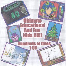 Logo: Ultimate Educational and Fun Kids CD!!: Hundreds of titles - 1 CD