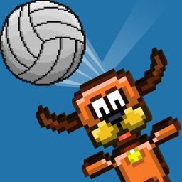 Logo: Pixel Volley
