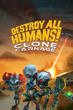 Logo: Destroy All Humans! Clone Carnage