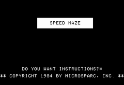 Logo: Speed Maze