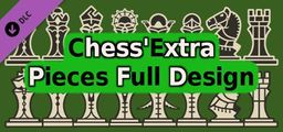 Logo: Chess'Extra: Pieces Full Design