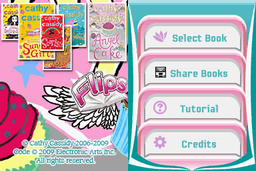 Logo: Flips: Cathy Cassidy