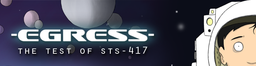 Logo: Egress: The Test of STS-417