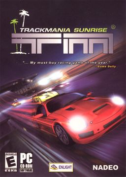 Logo: TrackMania Sunrise