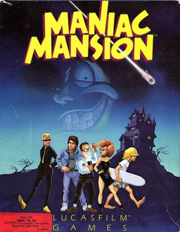 Logo: Maniac Mansion