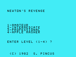 Logo: Newton's Revenge