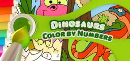 Logo: Color by Numbers: Dinosaurs