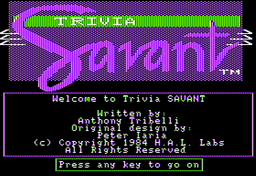Logo: Trivia Savant