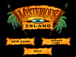 Logo: Mysterious Island: A Race Against Time and Hot Lava!