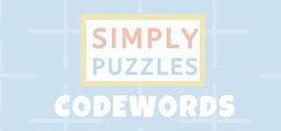 Logo: Simply Puzzles: Codewords